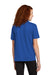 Sport-Tek YST740 Youth Moisture Wicking Micropique Short Sleeve Polo Shirt True Royal Blue Model Back