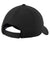 Sport-Tek YSTC26 Moisture Wicking RacerMesh Adjustable Hat Black Flat Back