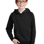 Sport-Tek Youth Drive Fleece Hooded Sweatshirt Hoodie - Black