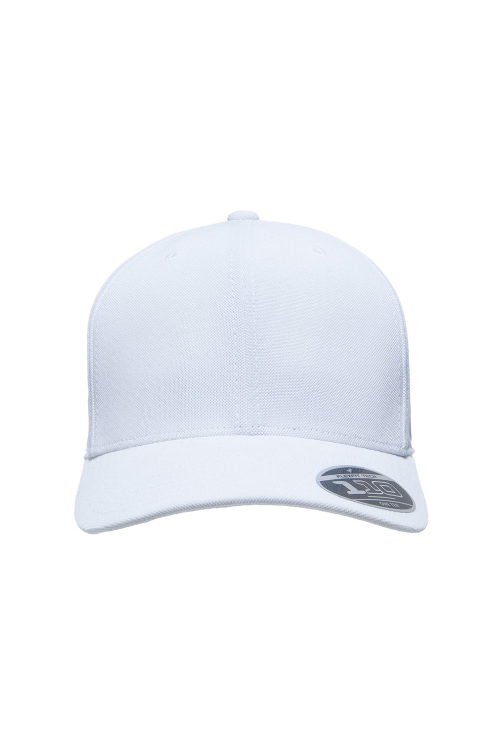 Team 365 ATB100 Mens Cool & Dry Moisture Wicking Adjustable Hat White Flat Front