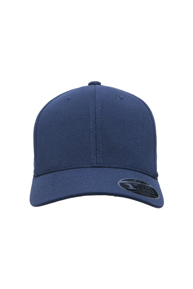 Team 365 ATB100 Mens Cool & Dry Moisture Wicking Adjustable Hat Dark Navy Blue Flat Front