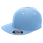 Team 365 Mens Moisture Wicking Stretch Fit Hat - Light Blue/White