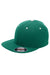 Team 365 ATB101 Mens Moisture Wicking Stretch Fit Hat Forest Green/White Flat Front