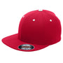 Team 365 Mens Moisture Wicking Stretch Fit Hat - Red/White