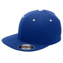 Team 365 Mens Moisture Wicking Stretch Fit Hat - Royal Blue/White