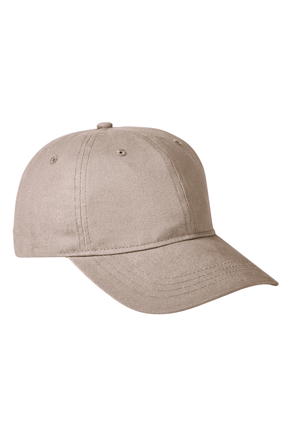 Big Accessories BA611 Mens Ultimate Adjustable Hat Khaki Flat Front