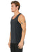 Bella + Canvas BC3480/3480 Mens Jersey Tank Top Heather Dark Grey Model 3Q