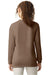 Comfort Colors 6014/C6014 Mens Long Sleeve Crewneck T-Shirt Espresso Brown Model Back