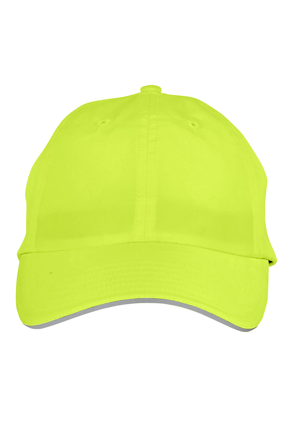 Core 365 CE001 Mens Pitch Performance Moisture Wicking Adjustable Hat Safety Yellow Flat Front