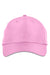 Core 365 CE001 Mens Pitch Performance Moisture Wicking Adjustable Hat Charity Pink Flat Front