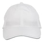 Core 365 Mens Pitch Performance Moisture Wicking Adjustable Hat - White