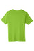 Core 365 CE111 Mens Fusion ChromaSoft Performance Moisture Wicking Short Sleeve Crewneck T-Shirt Acid Green Flat Back