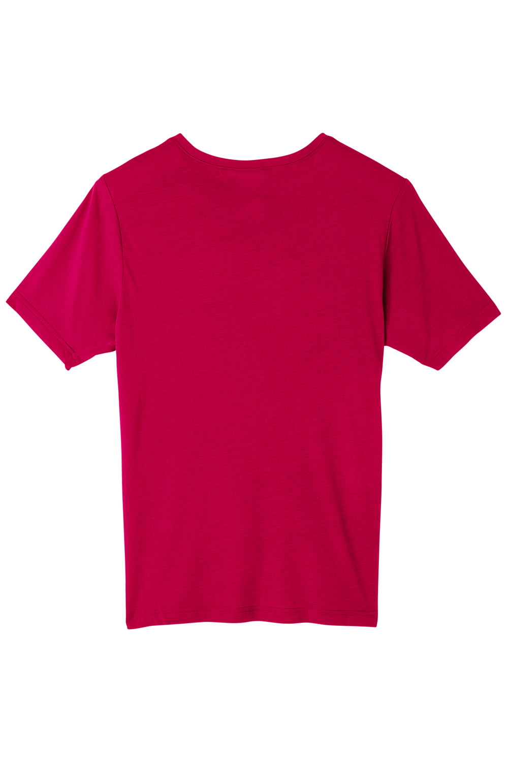 Core 365 CE111 Mens Fusion ChromaSoft Performance Moisture Wicking Short Sleeve Crewneck T-Shirt Classic Red Flat Back