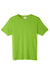 Core 365 CE111 Mens Fusion ChromaSoft Performance Moisture Wicking Short Sleeve Crewneck T-Shirt Acid Green Flat Front