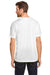 Core 365 CE111 Mens Fusion ChromaSoft Performance Moisture Wicking Short Sleeve Crewneck T-Shirt White Model Back