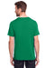 Core 365 CE111 Mens Fusion ChromaSoft Performance Moisture Wicking Short Sleeve Crewneck T-Shirt Kelly Green Model Back