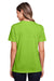 Core 365 CE111W Womens Fusion ChromaSoft Performance Moisture Wicking Short Sleeve Scoop Neck T-Shirt Acid Green Model Back