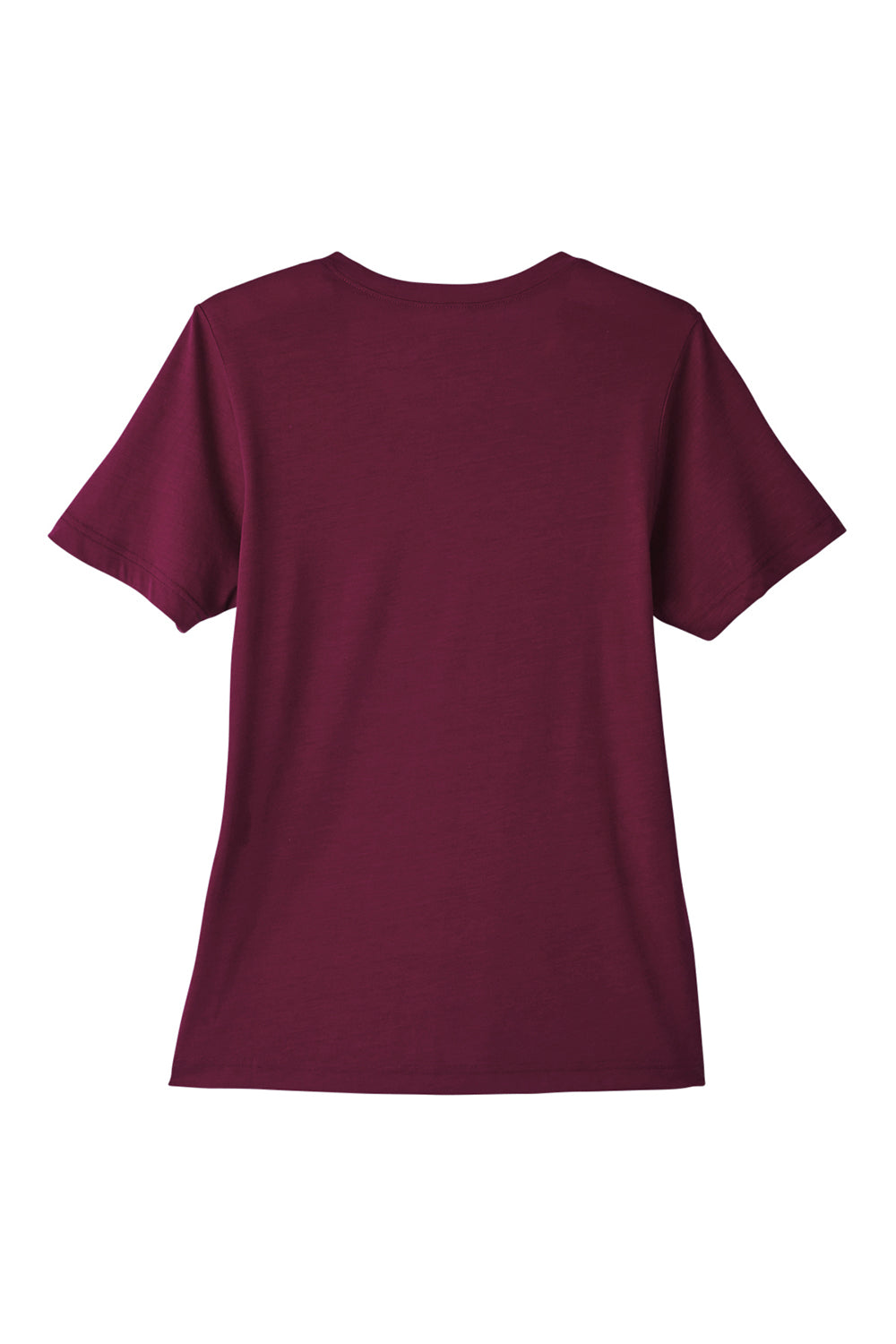 Core 365 CE111W Womens Fusion ChromaSoft Performance Moisture Wicking Short Sleeve Scoop Neck T-Shirt Burgundy Flat Back