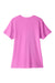 Core 365 CE111W Womens Fusion ChromaSoft Performance Moisture Wicking Short Sleeve Scoop Neck T-Shirt Charity Pink Flat Back