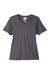 Core 365 CE111W Womens Fusion ChromaSoft Performance Moisture Wicking Short Sleeve Scoop Neck T-Shirt Carbon Grey Flat Front