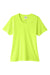 Core 365 CE111W Womens Fusion ChromaSoft Performance Moisture Wicking Short Sleeve Scoop Neck T-Shirt Safety Yellow Flat Front