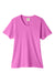 Core 365 CE111W Womens Fusion ChromaSoft Performance Moisture Wicking Short Sleeve Scoop Neck T-Shirt Charity Pink Flat Front