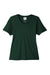 Core 365 CE111W Womens Fusion ChromaSoft Performance Moisture Wicking Short Sleeve Scoop Neck T-Shirt Forest Green Flat Front