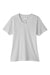 Core 365 CE111W Womens Fusion ChromaSoft Performance Moisture Wicking Short Sleeve Scoop Neck T-Shirt Platinum Grey Flat Front