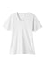 Core 365 CE111W Womens Fusion ChromaSoft Performance Moisture Wicking Short Sleeve Scoop Neck T-Shirt White Flat Front