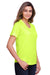 Core 365 CE111W Womens Fusion ChromaSoft Performance Moisture Wicking Short Sleeve Scoop Neck T-Shirt Safety Yellow Model 3q