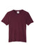 Core 365 CE111Y Youth Fusion ChromaSoft Performance Moisture Wicking Short Sleeve Crewneck T-Shirt Burgundy Flat Front