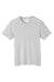 Core 365 CE111Y Youth Fusion ChromaSoft Performance Moisture Wicking Short Sleeve Crewneck T-Shirt Platinum Grey Flat Front