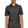 Core 365 Mens Fusion ChromaSoft Performance Moisture Wicking Short Sleeve Polo Shirt - Carbon Grey