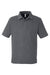 Core 365 CE112 Mens Fusion ChromaSoft Performance Moisture Wicking Short Sleeve Polo Shirt Heather Carbon Grey Flat Front