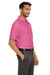 Core 365 CE112 Mens Fusion ChromaSoft Performance Moisture Wicking Short Sleeve Polo Shirt Charity Pink Model 3q