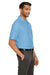 Core 365 CE112 Mens Fusion ChromaSoft Performance Moisture Wicking Short Sleeve Polo Shirt Columbia Blue Model 3q