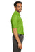 Core 365 CE112 Mens Fusion ChromaSoft Performance Moisture Wicking Short Sleeve Polo Shirt Acid Green Model Side