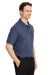 Core 365 CE112 Mens Fusion ChromaSoft Performance Moisture Wicking Short Sleeve Polo Shirt Heather Classic Navy Blue Model 3q