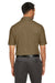 Core 365 CE112 Mens Fusion ChromaSoft Performance Moisture Wicking Short Sleeve Polo Shirt Coyote Brown Model Back