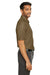 Core 365 CE112 Mens Fusion ChromaSoft Performance Moisture Wicking Short Sleeve Polo Shirt Coyote Brown Model Side