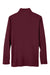 Core 365 CE405 Mens Fusion ChromaSoft Performance Moisture Wicking Pique 1/4 Zip Sweatshirt Burgundy Flat Back