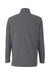 Core 365 CE405 Mens Fusion ChromaSoft Performance Moisture Wicking Pique 1/4 Zip Sweatshirt Heather Carbon Grey Flat Back