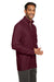 Core 365 CE405 Mens Fusion ChromaSoft Performance Moisture Wicking Pique 1/4 Zip Sweatshirt Burgundy Model 3q