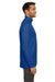 Core 365 CE405 Mens Fusion ChromaSoft Performance Moisture Wicking Pique 1/4 Zip Sweatshirt True Royal Blue Model Side