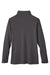 Core 365 CE405W Womens Fusion ChromaSoft Performance Moisture Wicking Pique 1/4 Zip Sweatshirt Carbon Grey Flat Back