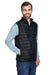 Core 365 CE702 Mens Prevail Packable Puffer Water Resistant Full Zip Vest Black Model 3q