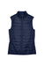 Core 365 CE702W Womens Prevail Packable Puffer Water Resistant Full Zip Vest Classic Navy Blue Flat Front