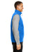 Core 365 CE703 Mens Techno Lite Water Resistant Full Zip Vest True Royal Blue Model Side