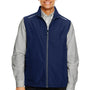 Core 365 Mens Techno Lite Water Resistant Full Zip Vest - Classic Navy Blue