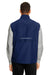 Core 365 CE703 Mens Techno Lite Water Resistant Full Zip Vest Classic Navy Blue Model Back